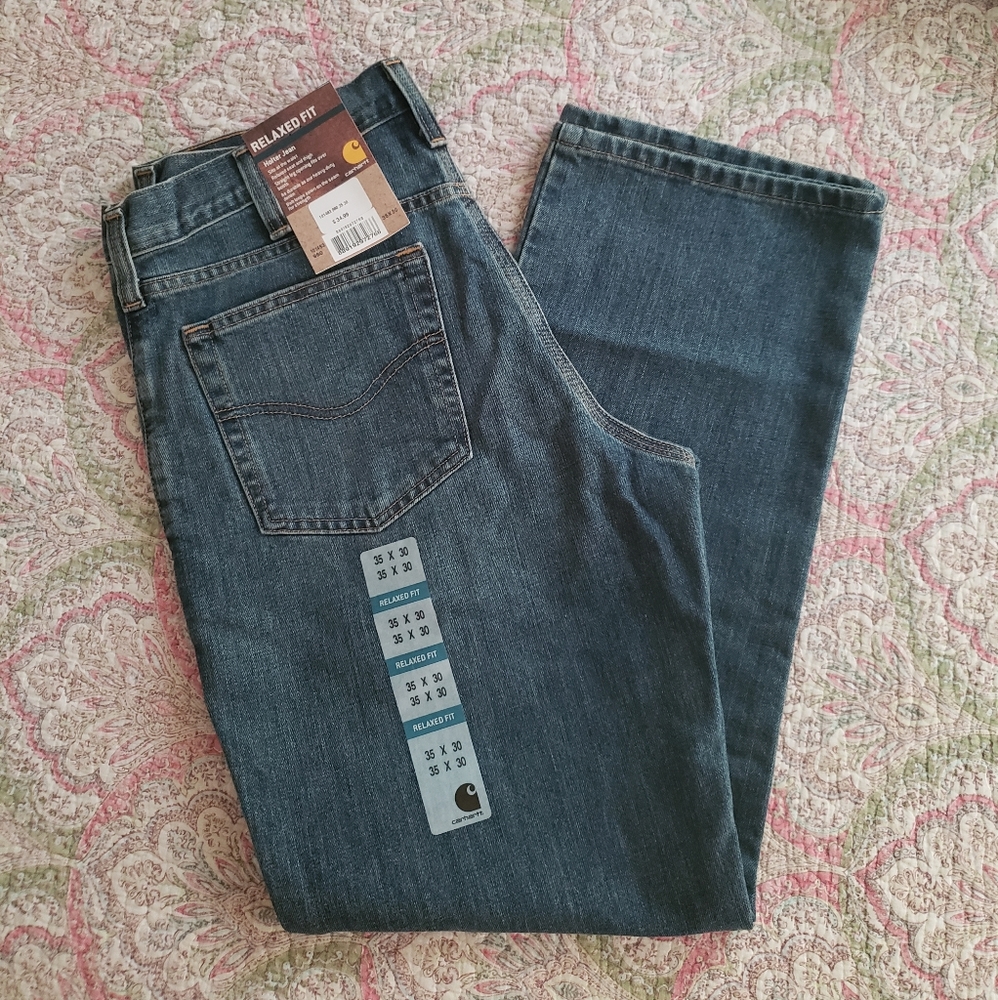 Men's Carhartt Relaxed Fit Holter Jeans 35 x 30